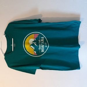 Men's Glacier Park Montana tshirt.